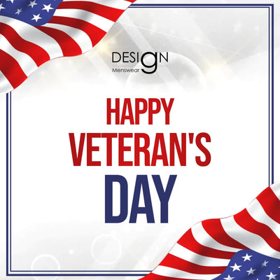 Design Menswear Wishes You a Happy Veterans Day