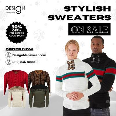 Save 30% on Stylish Sweaters