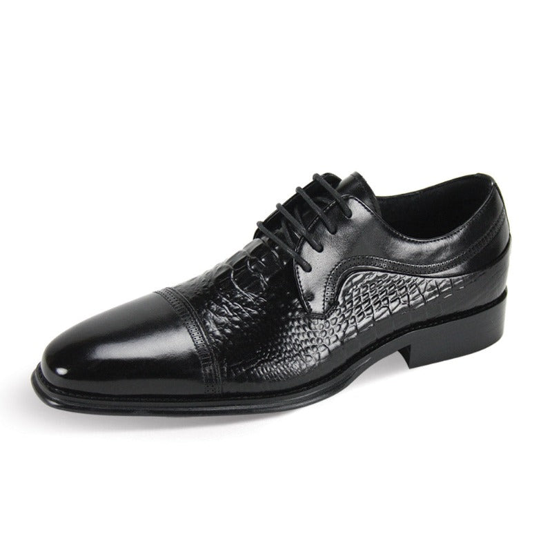 Black Lace Up Men