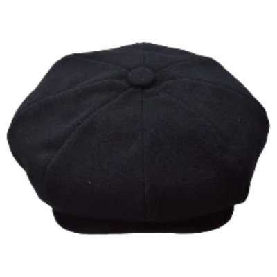 Apple wool black men's hats bruno capelo mens hats