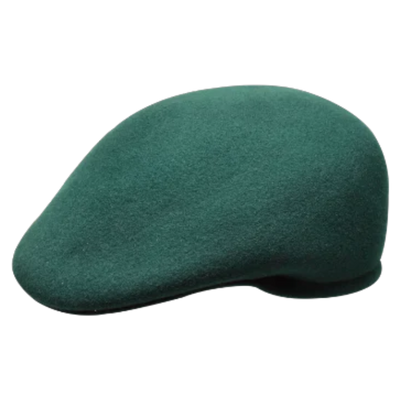 Bruno Capelo Men's Hunter Green Casual Hats 100% Wool