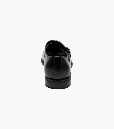 Men's Black Summer Leather Sandals Calderon Closed Toe Style No:25599-001