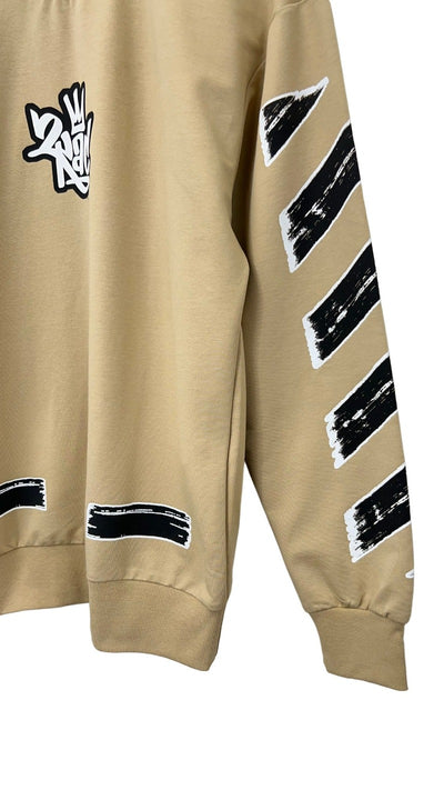 Men's 2Pac Sand Graphic Sweatshirt Long Sleeves Crewneck Fleece - Design Menswear