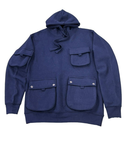 Men's Blue Jogger Set Hoodies and Sweatpants Heavy Blend - Design Menswear