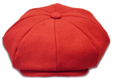 Bruno Capelo Men's Red Apple Hat 100% Wool - Design Menswear