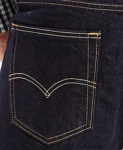 Black Levis Jeans 505 Regular Fit Jeans - Design Menswear