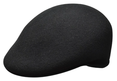Tyson collections Men's black wool cap by bruno capelo wool hats - Design Menswear