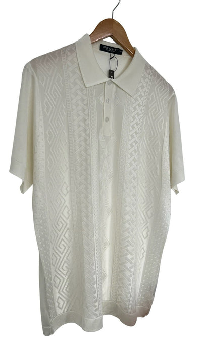 Men's Off White Polo Fashion Design T-shirt - Design Menswear