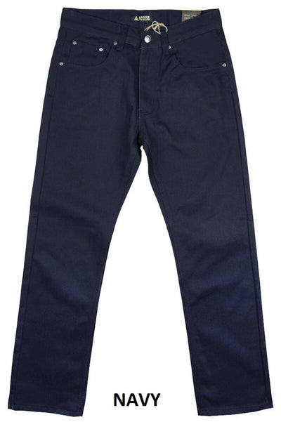 Navy blue men's loose fit jeans access apparel - Design Menswear