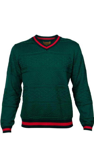 Prestige men's green sweaters crewneck fashion design - Design Menswear