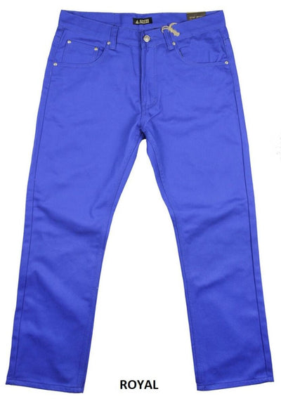 Royal Blue Men's Loose Fit Jeans - Design Menswear