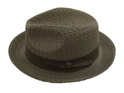 Olive Bruno Capelo Men's Hat Casual Dress Summer straw Hats - Design Menswear