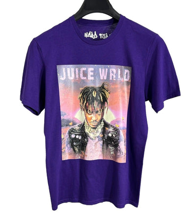 Juice Wrld Purple men's Graphic Tees 100% Cotton - Design Menswear