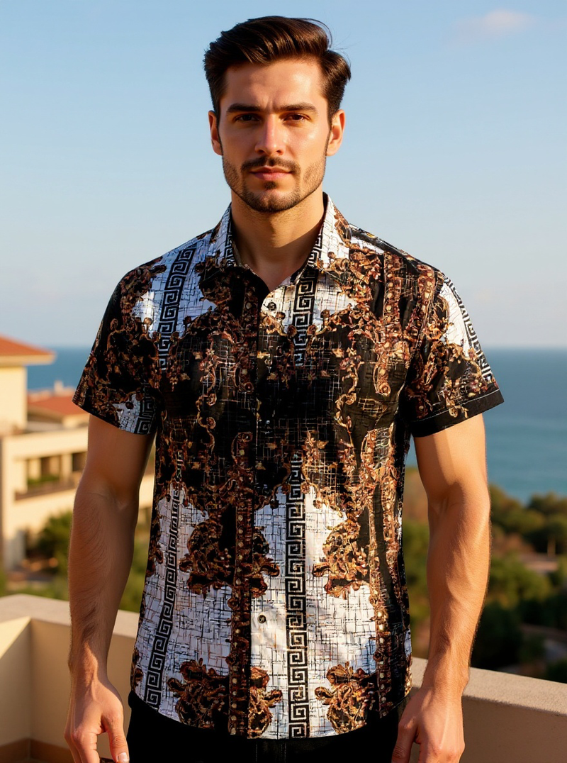 Black and white Men&