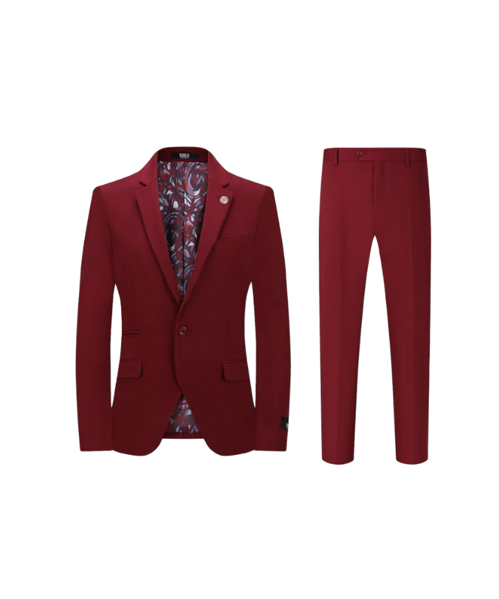 New York burgundy men&