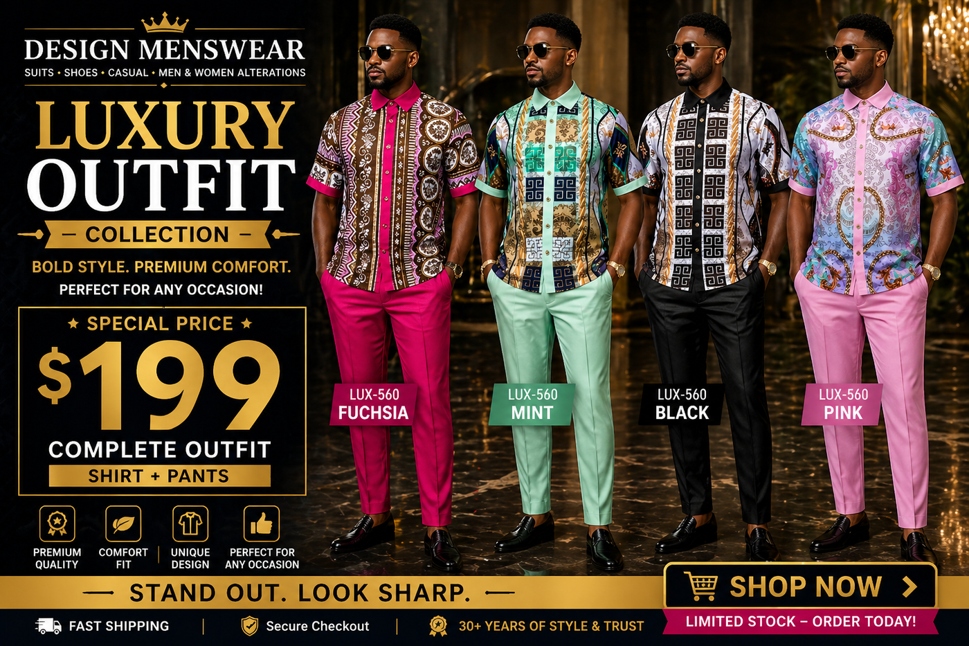 Shop Men's Suits, Shoes & Casual Wear | Design Menswear – DESIGN MENSWEAR