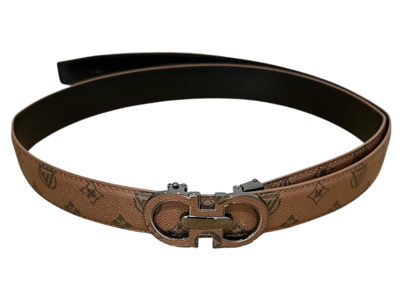 Khaki Luxury V Fashion Design Men&