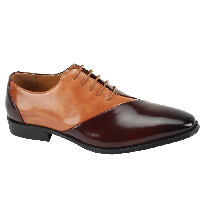 Antonio cerrelli burgundy and tan men&