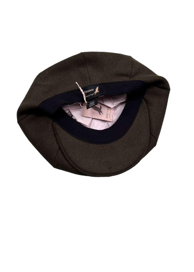 Army Green Men Apple Hat 100% Wool Men's casual cap – DESIGN MENSWEAR