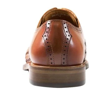 Asher Green Men's Tan Fashion Style Lace-Up Dress Shoe Style No: AG2177