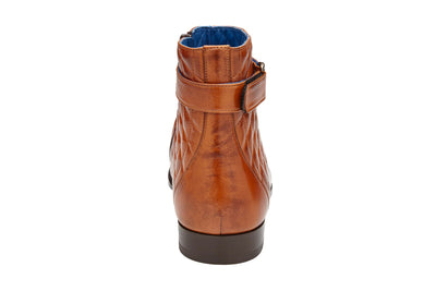 Belvedere Libero Cognac Men's Exotic Boots Style: R80