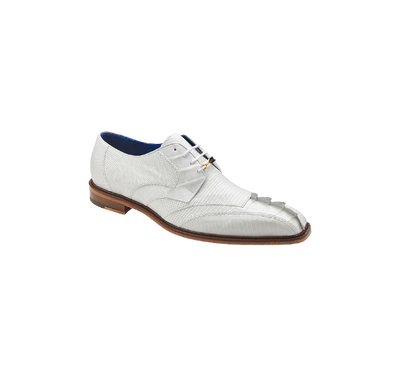 Belvedere Valter Caiman Shoes White Style No-1480