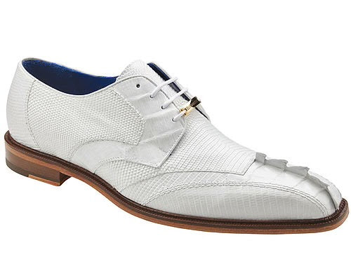 Belvedere Valter Caiman Shoes White Style No-1480