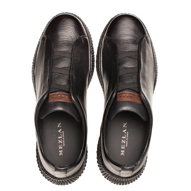 Black Mezlan Calico Deer Slip-On Sneakers Men&