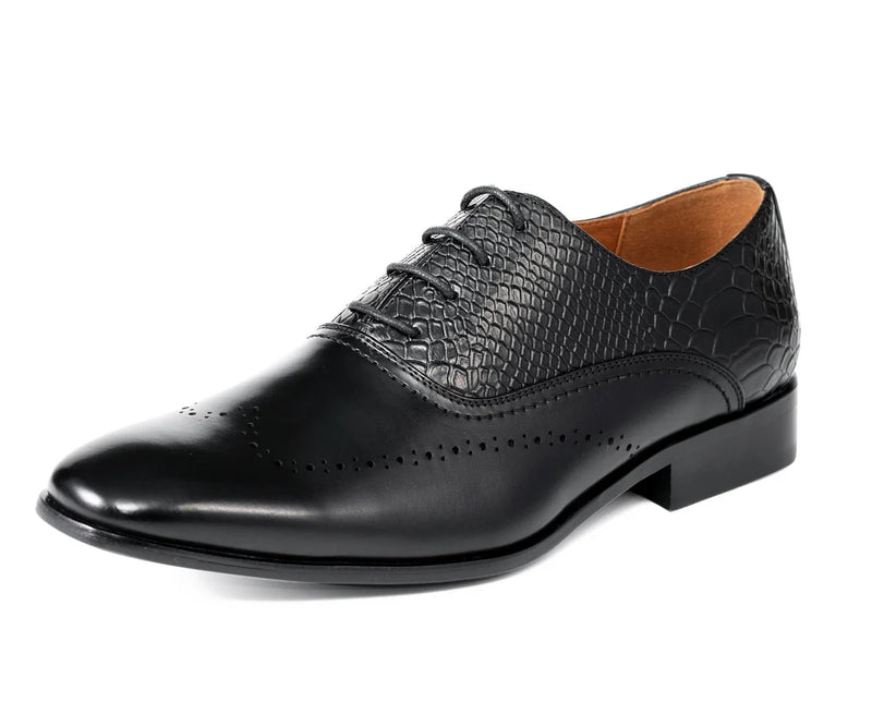 Black Premium Wingtip Men&