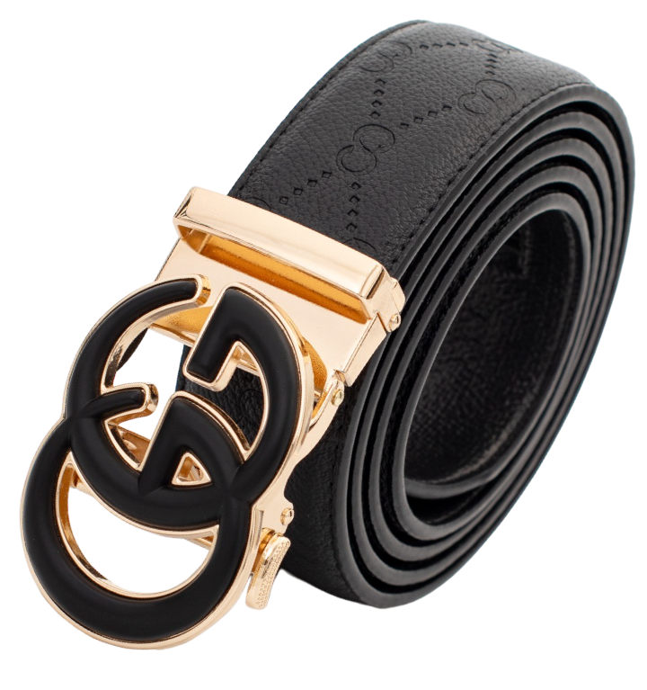 Black and Gold buckle Men&