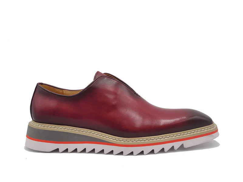 Burgundy Carrucci Men&