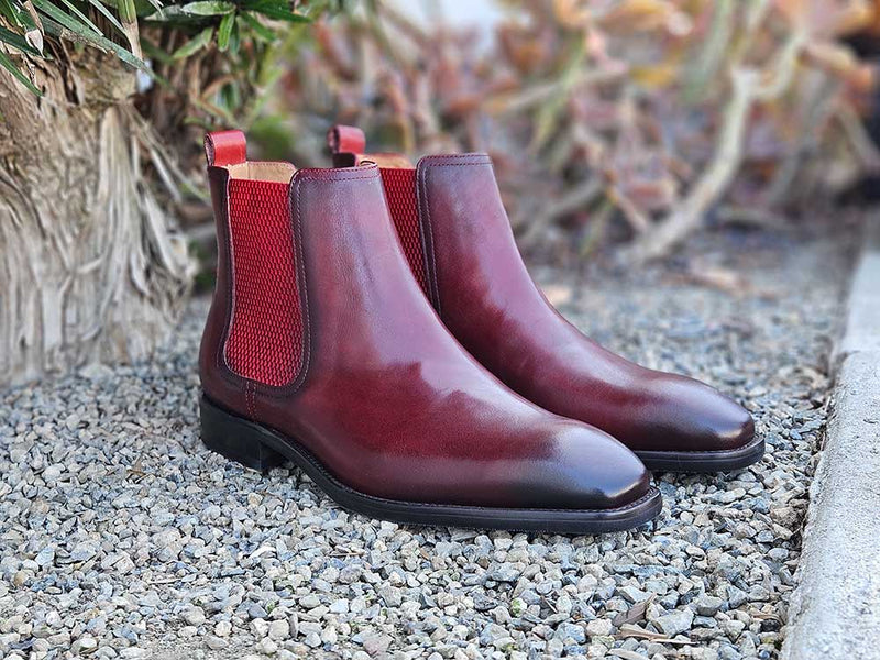 Carrucci Burgundy Men&