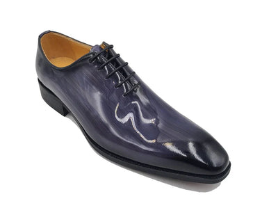 Carrucci Grey Patent Leather Oxford Fashion Design Style No: KS503-101P