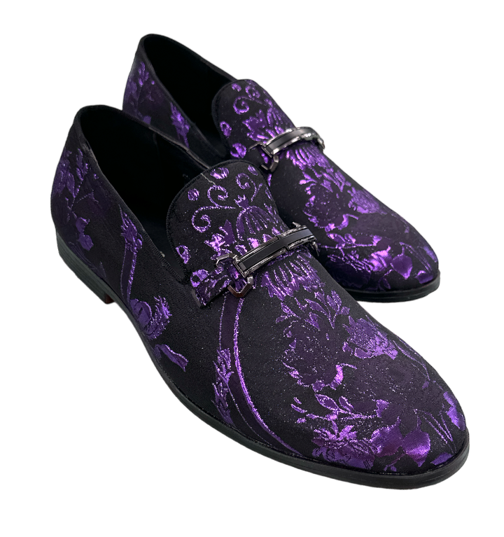 Fancy purple shoes clearance