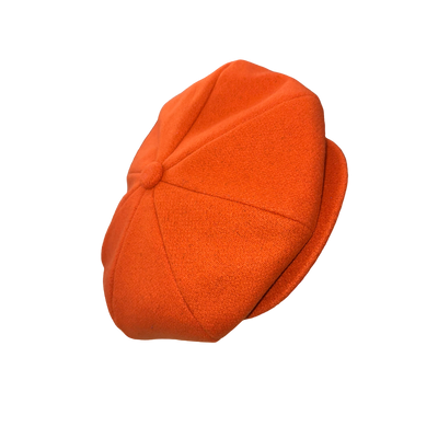 Emstate Orange Men's Apple Hat 100% Wool Made In USA