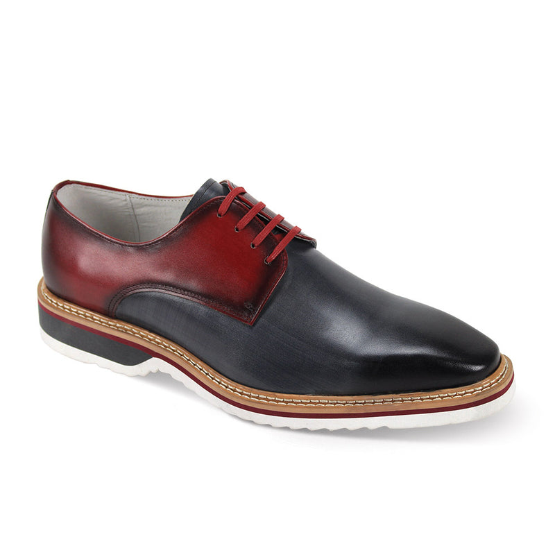 Giovann Reggie Grey/Burgundy Men&