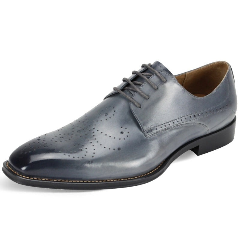 Giovanni Grey Lace-Up Men&