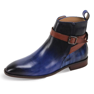 Giovanni Blue Men's Slip-on Dress Boot Style No: RUSTIC - DESIGN MENSWEAR