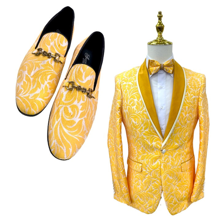 Gold Paisley Men&