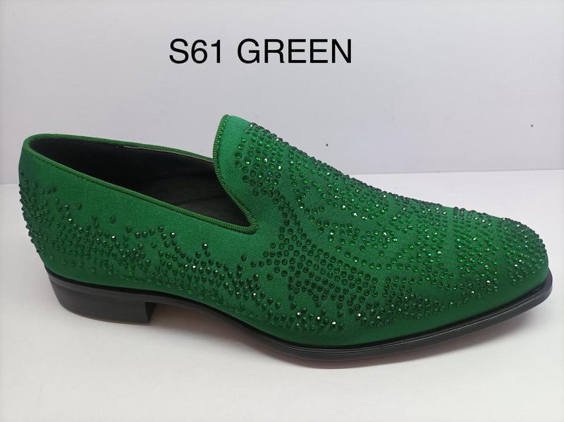 Green Satin Material Men&