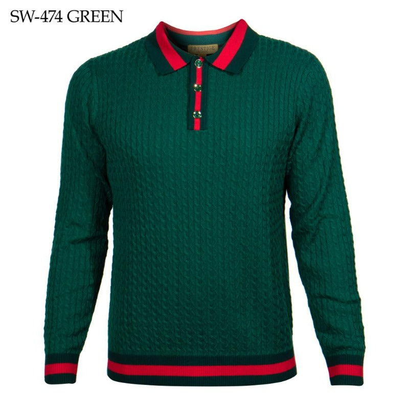 Green prestige polo men&