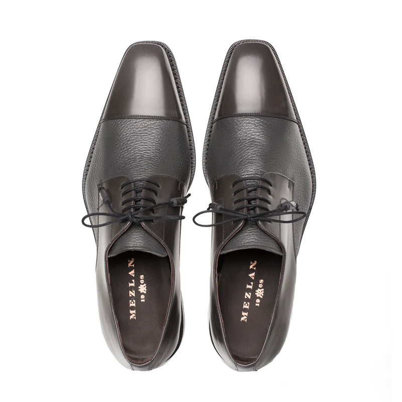 Gray Mezlan Soka Cap-toe Men&