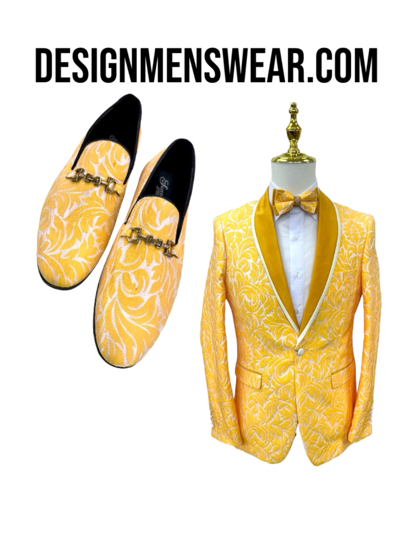 Gold Paisley Men&