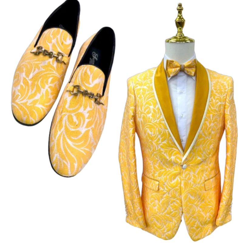 Gold Paisley Men&