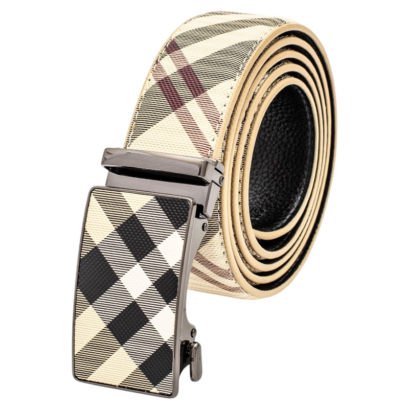 Khaki Plaid Luxury Design Men&