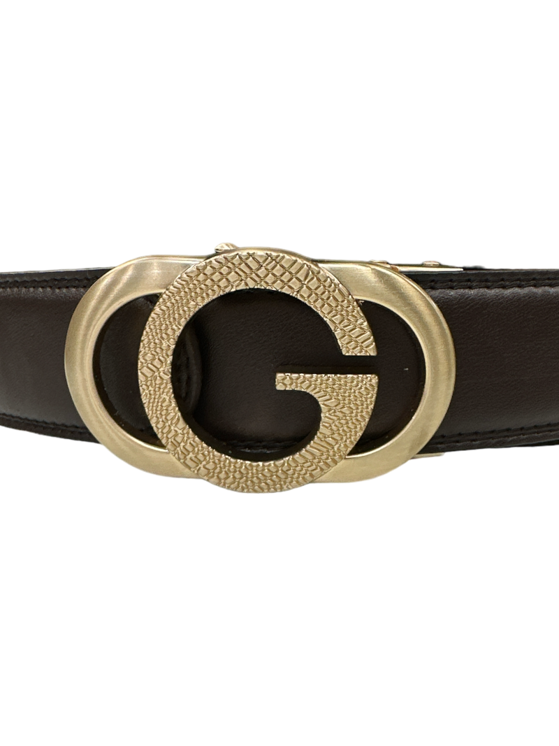mens brown dress belt gold buckle Alden Belts 30mm Calf allowing you to wear it to any occasion Handmade Brown Leather Belts |