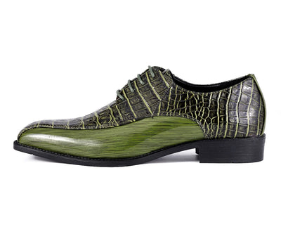 Men's Harvey Olive Lace-Up Dress Shoes