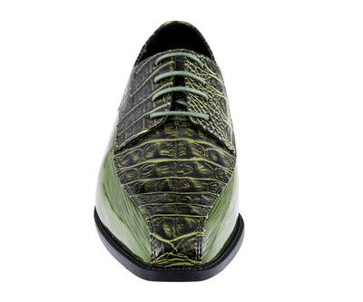 Men's Harvey Olive Lace-Up Dress Shoes