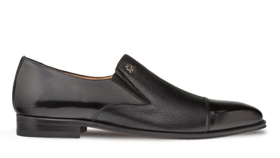 Mezlan Black Men's Slip-On Classic Style Dress Shoes MILANI Style-18984