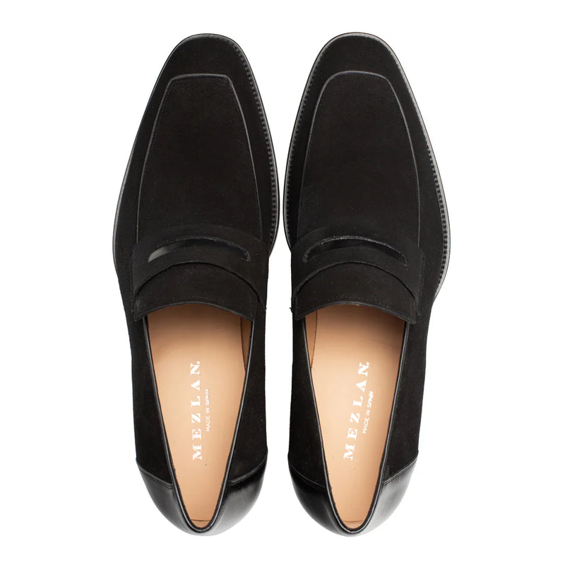 Mezlan Black Slip-On Men&